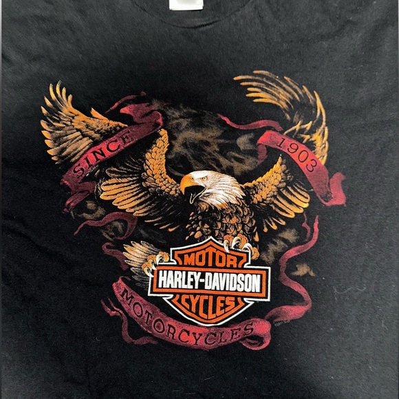 Harley Davidson Erie Pennsylvania T-Shirt Size L - Picture 2 of 9